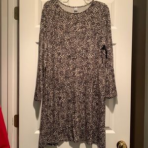 Leopard Print swing dress